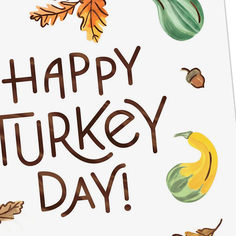 A Day Stuffed With Happy Times Thanksgiving Card for only USD 2.99 | Hallmark