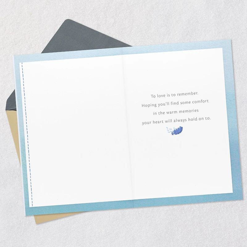 Wishing You Comfort and Warm Memories Sympathy Card for only USD 5.59 | Hallmark