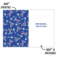 Disney Lilo & Stitch With Angel Custom Birthday Card for only USD 4.99 | Hallmark