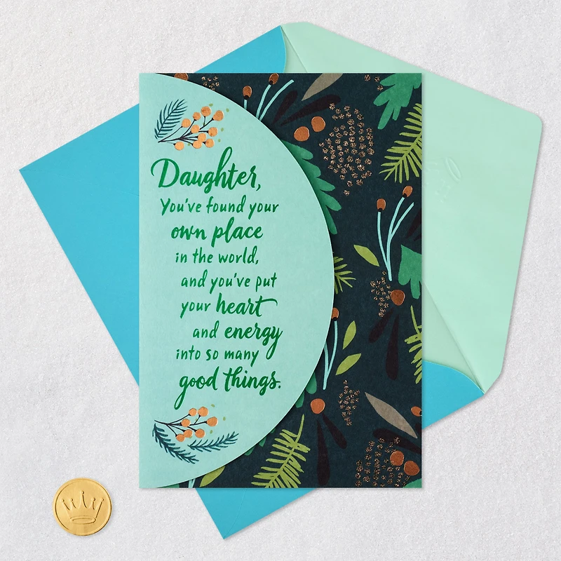 You've Found Your Own Place in the World Christmas Card for Daughter for only USD 5.99 | Hallmark