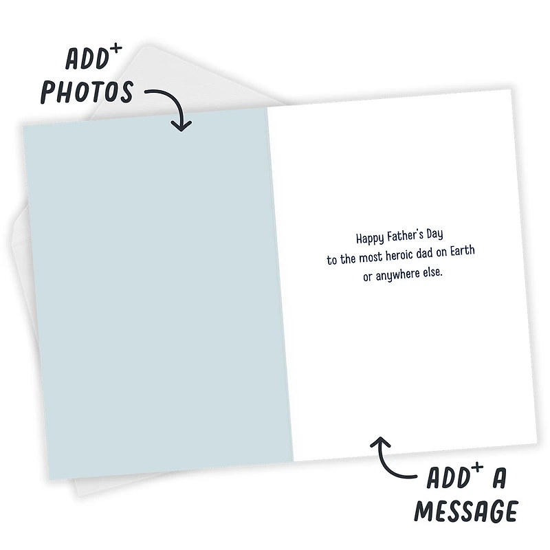 DC™ Superman™ Dad Hero Legend Custom Father's Day Card for only USD 4.99 | Hallmark