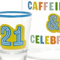 Glass 21st Birthday Mug and Shot Glass Bundle for only USD 19.99 | Hallmark