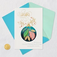 Beautiful Things and Beautiful Moments Christmas Card for Sister for only USD 3.99 | Hallmark