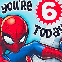 Marvel Spider-Man Amazing Hero Pop-Up 6th Birthday Card for only USD 4.59 | Hallmark