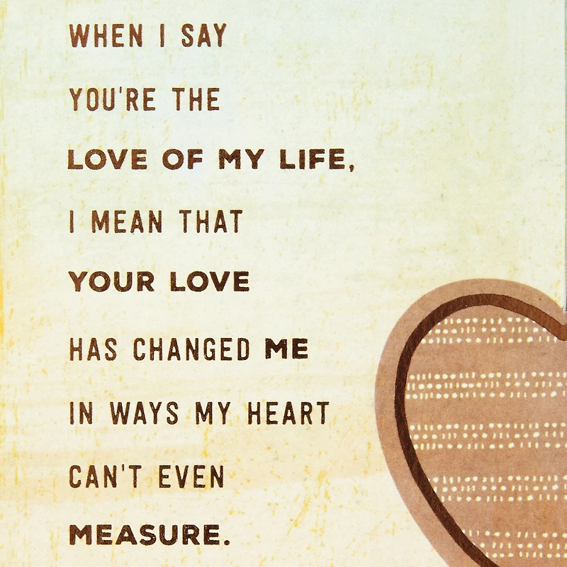 The Love of My Life Love Card for only USD 5.59 | Hallmark