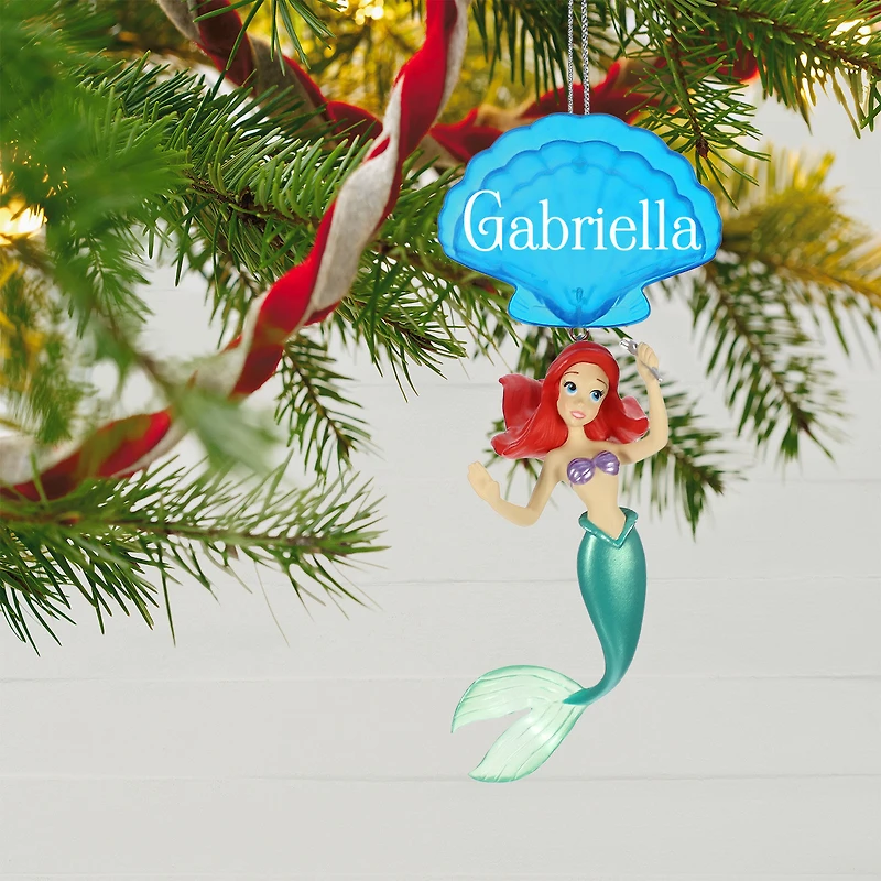 Disney The Little Mermaid Ariel Personalized Ornament, Custom Text for only USD 30.99 | Hallmark