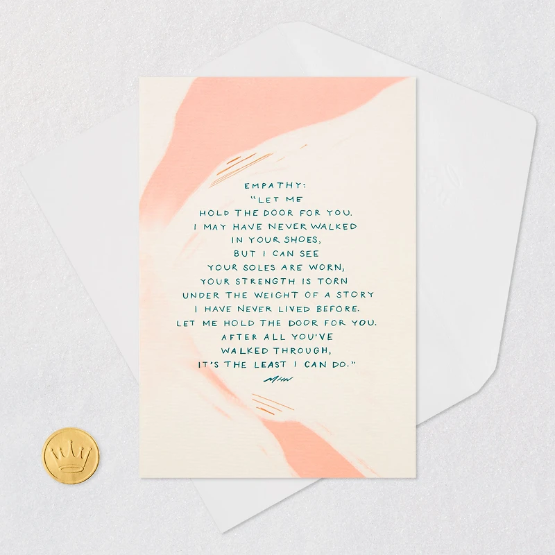 Morgan Harper Nichols I'm Here for You Encouragement Card for only USD 3.99 | Hallmark