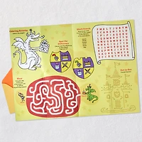 Once Upon a Time Birthday Card for Boy With Activity Sheet for only USD 4.99 | Hallmark