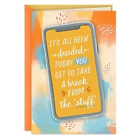 Take a Break Religious Encouragement Card for only USD 2.99 | Hallmark
