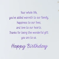 You're a Wonderful Gift Birthday Card for Granddaughter for only USD 5.99 | Hallmark