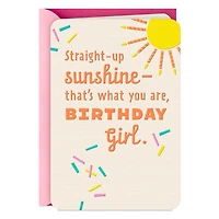 Straight-Up Sunshine Birthday Card for Her for only USD 2.99 | Hallmark