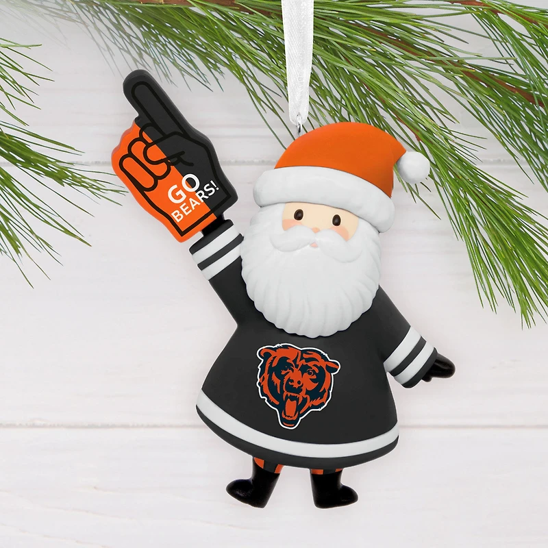 NFL Chicago Bears Santa Fan Hallmark Ornament for only USD 12.99 | Hallmark