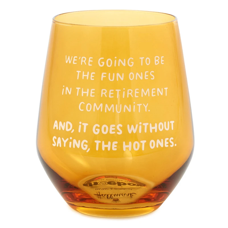 The Hot Ones Funny Stemless Wine Glass, 15.5 oz. for only USD 16.99 | Hallmark