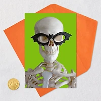 Dead Serious Skeleton Funny Halloween Card for only USD 2.00 | Hallmark