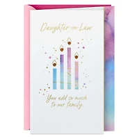 We're Lucky to Call You Family Birthday Card for Daughter-in-Law for only USD 6.59 | Hallmark