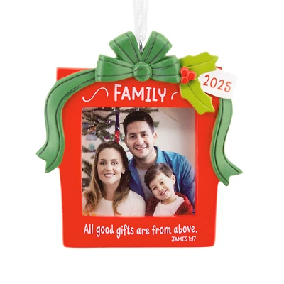 DaySpring Family Religious 2025 Photo Frame Hallmark Ornament for only USD 14.99 | Hallmark