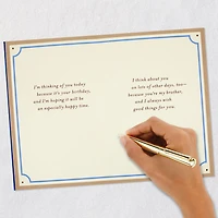 Wishing Good Things for You Birthday Card for Brother for only USD 6.59 | Hallmark