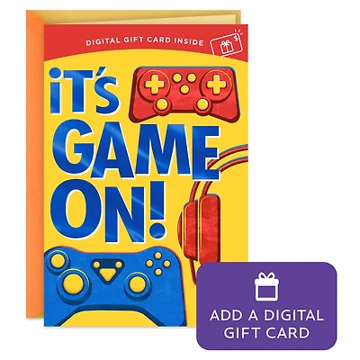 Game On Gift Card Greeting Birthday Card for Kids for only USD 4.99 | Hallmark