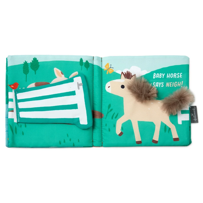 Farm Friends Touch-and-Feel Fabric Book for Kids for only USD 19.99 | Hallmark