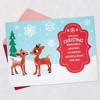 Rudolph the Red-Nosed Reindeer® Glow Time Musical Christmas Card With Light for only USD 9.59 | Hallmark