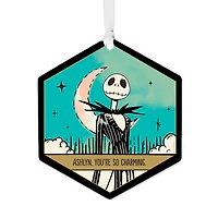 Disney Tim Burton's The Nightmare Before Christmas Metal Personalized Ornament, Custom Text for only USD 18.99 | Hallmark