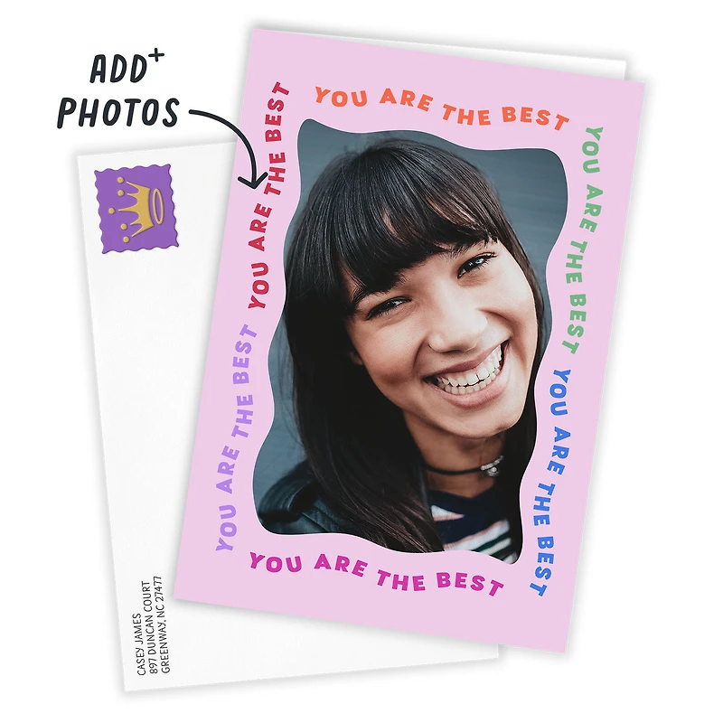 Personalized You’re the Best Frame Photo Card for only USD 4.99 | Hallmark