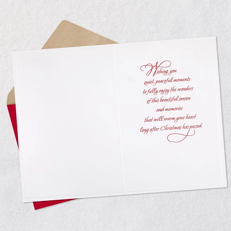 Quiet, Peaceful Moments Christmas Card for only USD 4.59 | Hallmark