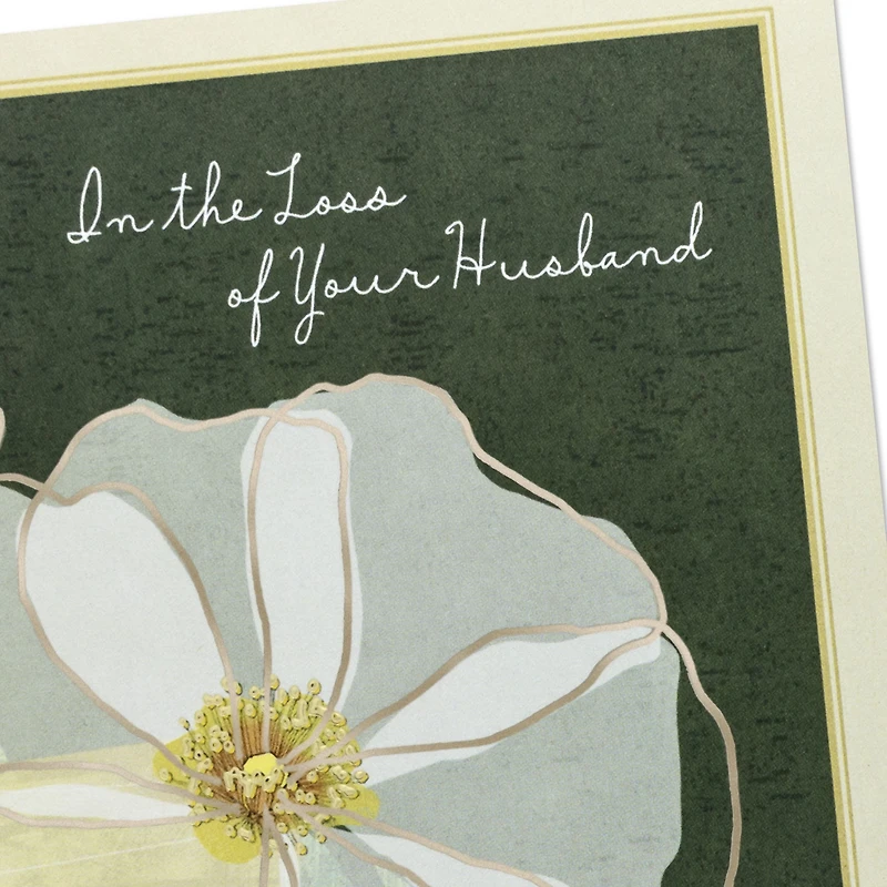 Sending Extra Love and Grace Sympathy Card for Loss of Husband for only USD 4.99 | Hallmark