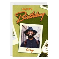 Retro Lettering Custom Birthday Card for only USD 4.99 | Hallmark