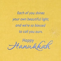 So Blessed to Call You Ours Hanukkah Card for Son and Family for only USD 4.59 | Hallmark