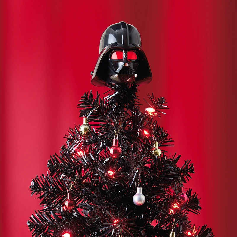Mini Star Wars™ Darth Vader™ ShowToppers Musical Tree Topper With Light, 3" for only USD 37.99 | Hallmark