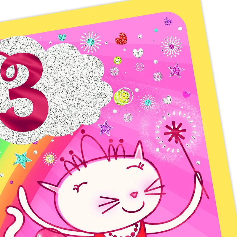 Dancing Cat 3rd Birthday Card for Kids for only USD 2.99 | Hallmark