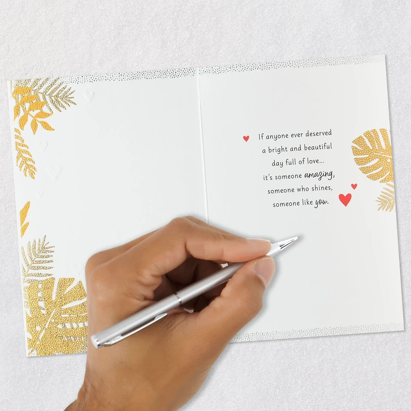 You Deserve a Day Full of Love Valentine's Day Card for only USD 6.99 | Hallmark