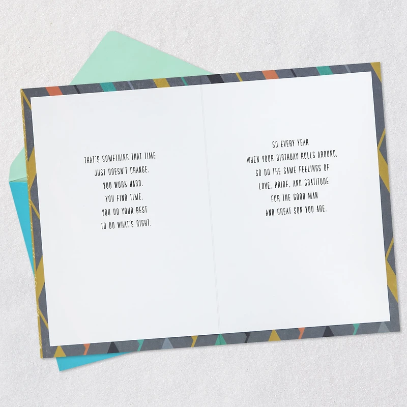 Good Man, Great Son Birthday Card for Son for only USD 7.99 | Hallmark