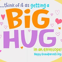 A Big Hug in an Envelope Grandparents Day Card for Great-Grandpa for only USD 2.00 | Hallmark