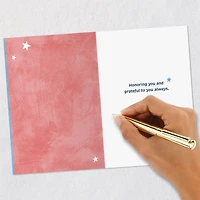 Proud and Grateful American Flag and Stars Thank-You Card for only USD 2.99 | Hallmark