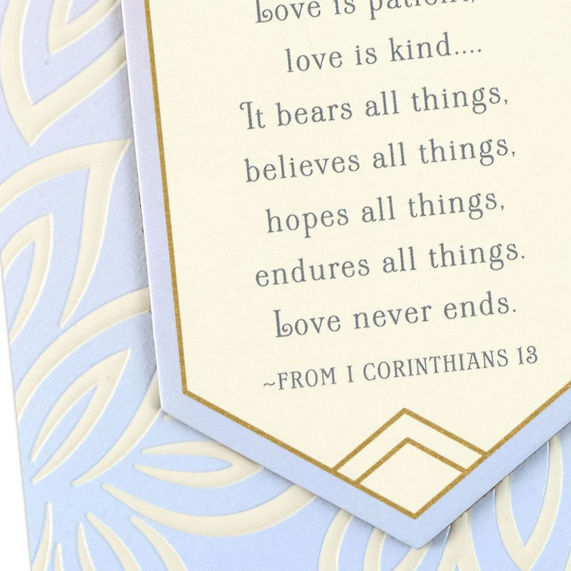 Love Is Patient Religious Wedding Card for only USD 5.99 | Hallmark