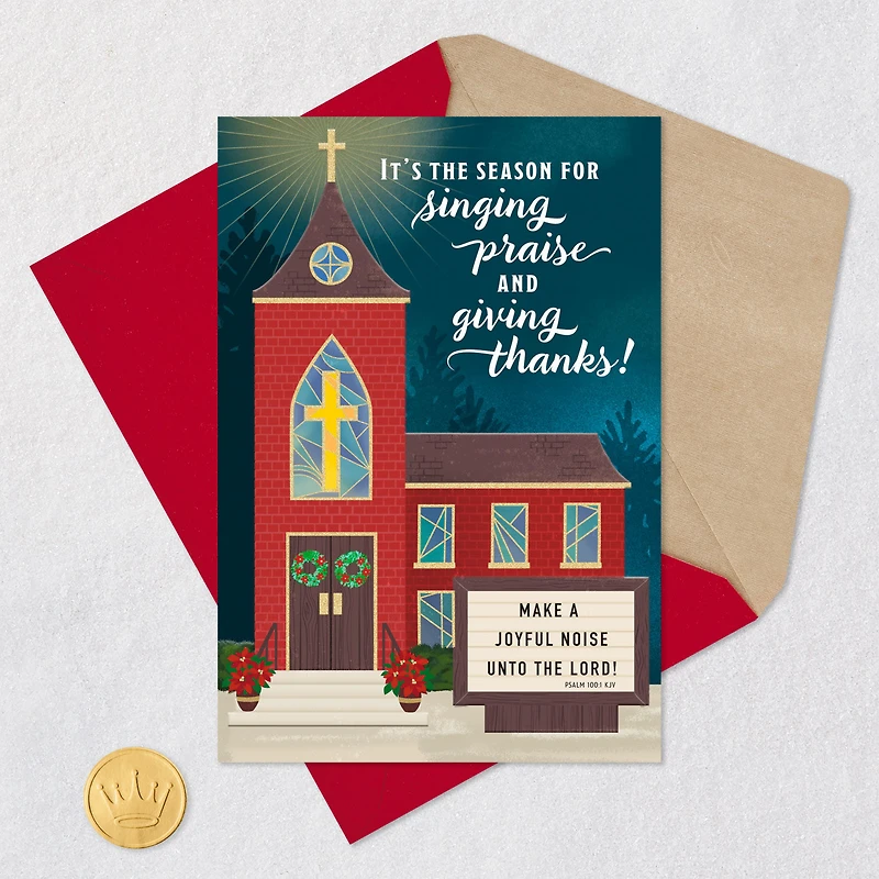 Wishing You Jesus Joy Religious Christmas Card for only USD 2.99 | Hallmark