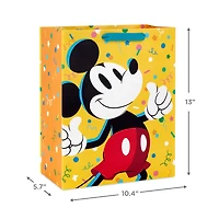 13" Disney Mickey Mouse Thumbs Up Large Gift Bag for only USD 4.49 | Hallmark