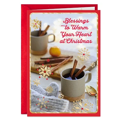 Blessings to Warm Your Heart Religious Christmas Card for only USD 1.98 | Hallmark