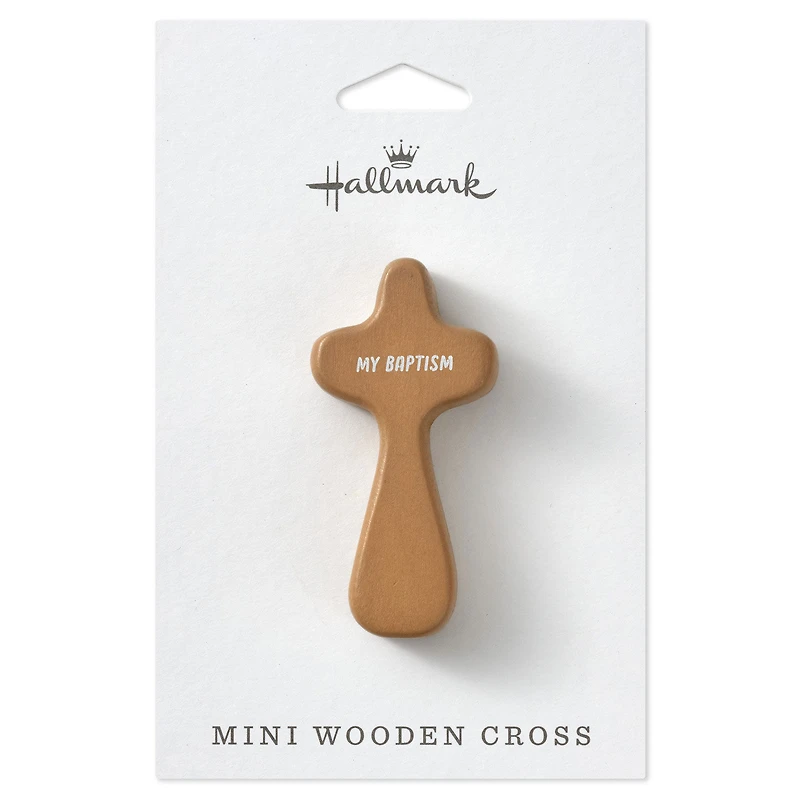 My Baptism Mini Comfort Cross, 2.25" for only USD 9.99 | Hallmark