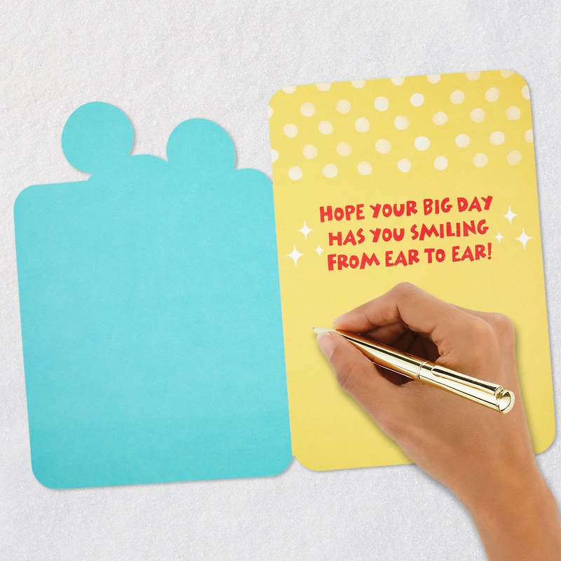 Disney Mickey Mouse Smiling From Ear to Ear Birthday Card for only USD 4.59 | Hallmark