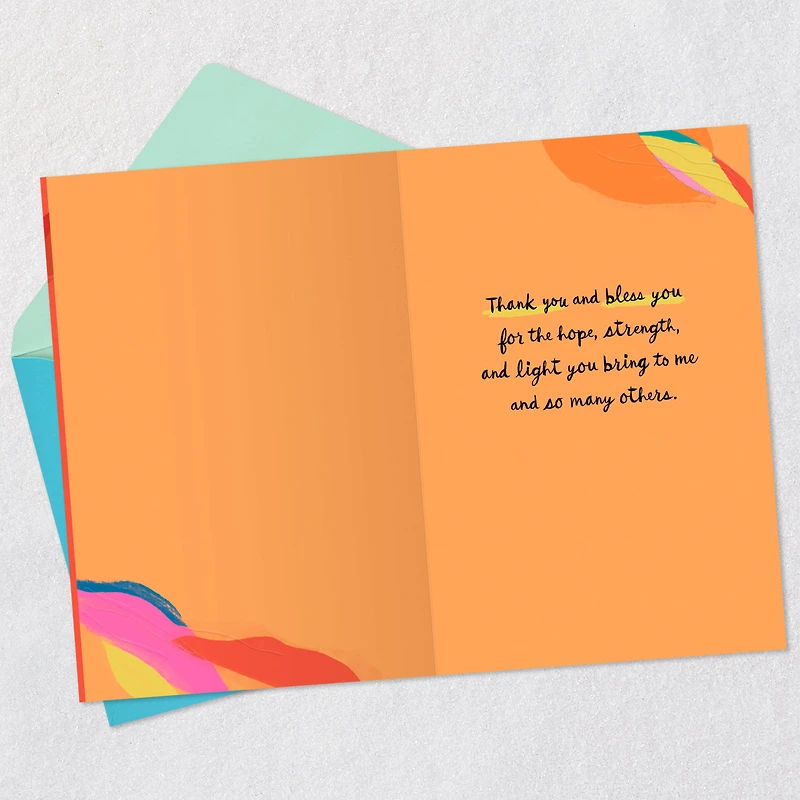 Grateful for Your Hope, Strength and Light Thank-You Card for only USD 2.99 | Hallmark