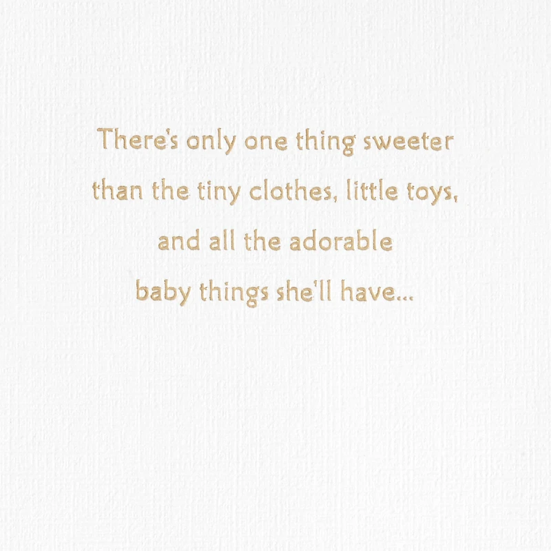 Sweetness and Love New Baby Girl Card for only USD 5.99 | Hallmark