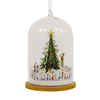 Dr. Seuss's How the Grinch Stole Christmas!™ Whoville Christmas Tree Cloche Glass and Paper Hallmark Ornament for only USD 28.99 | Hallmark