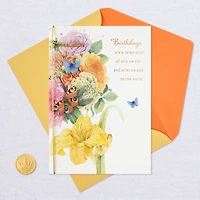 Marjolein Bastin Bouquet With Butterflies Birthday Card for only USD 4.99 | Hallmark