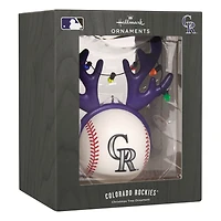MLB Colorado Rockies™ Reindeer Baseball Hallmark Ornament for only USD 12.99 | Hallmark