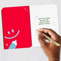 Making Spirits and Teeth So Bright Christmas Card for Dentist or Dental Hygienist for only USD 3.99 | Hallmark