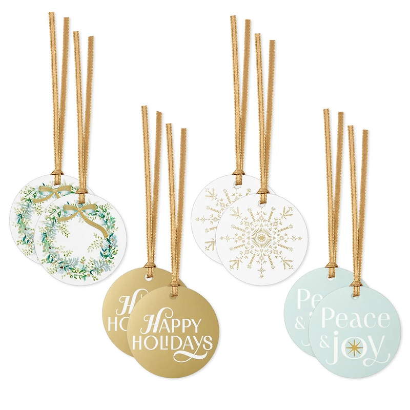 Peace and Joy 8-Pack Assorted Holiday Gift Tags for only USD 3.99 | Hallmark