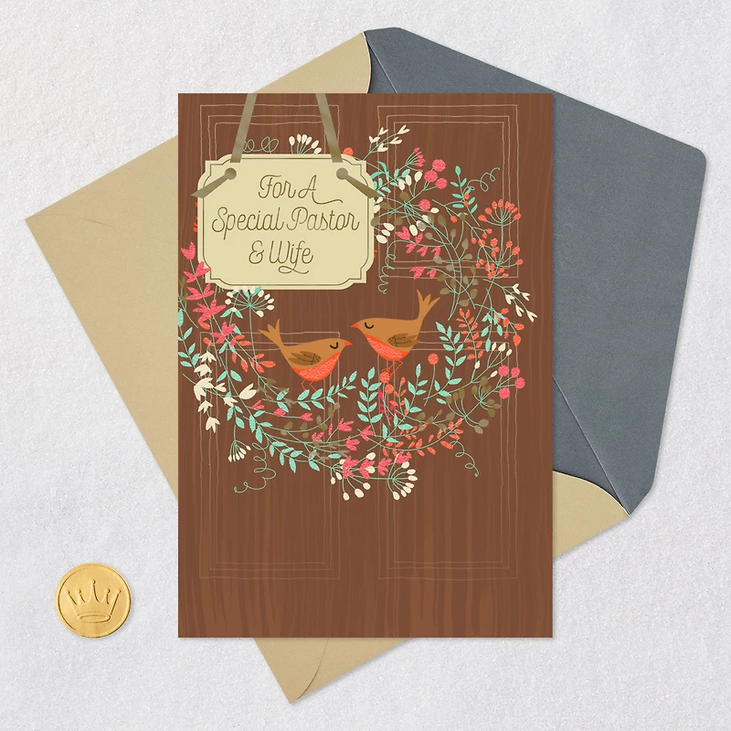 You Touch the Hearts of Others Religious Clergy Appreciation Card for Pastor and Wife for only USD 3.59 | Hallmark